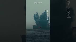 Houthis release footage of their targeting of a British oil tanker in the Red Sea