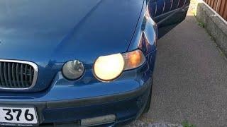 How to activate US style corner lights indicator side markets on bmw e46 with CARLY phone easy way!