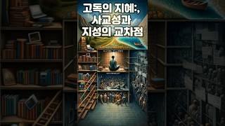 고독의 지혜: 사교성과 지성의 교차점