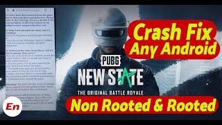 PUBG New State Not Opening or Crashing Fix on Any Android (Rooted & Non Rooted)