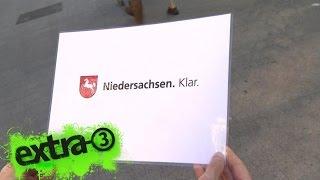 Realer Irrsinn: Neuer Slogan für Niedersachsen | extra 3 | NDR