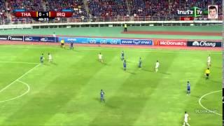 คลิปไฮไลท์ฟุตบอลโลกรอบคัดเลือก ทีมชาติไทย 2-2 อิรัก Thailand 2-2 Iraq