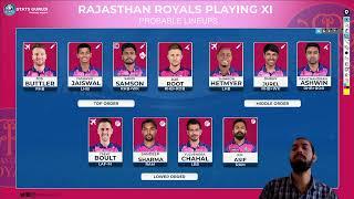 RR vs RCB , RR vs RCB Team, RR vs RCB  Prediction, RR vs RCB Pitch Report, IPL