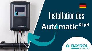 Installation des Automatic Cl/pH + Smart & Easy Connector | BAYROL Technik