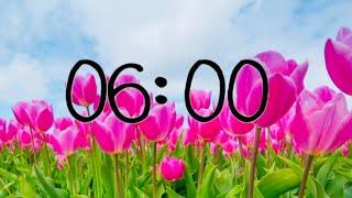 6 Minute Spring Countdown Timer With Music 