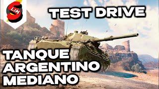 Tanque Argentino Mediano TAM WOT CONSOLE World of Tanks Console PS5 XBOX