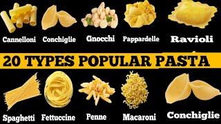 Types of Pasta Everyone Should Know | Popular Pasta Names Explained | 20 तरह के पास्ता के नाम