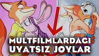 MULTFILMLARDAGI UYATSIZ SAHNALAR | BEHAYO MULTFILM | UYATSIZ JOYLAR