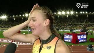 Femke Bol Sets New Meet Record 52.25 To Win Lausanne Diamond League 400mH