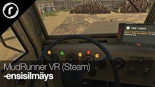 Tällainen on MudRunner VR Steam-versiona