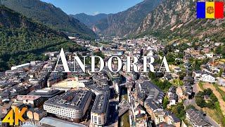 Andorra 4K Ultra HD • Stunning Footage Andorra, Scenic Relaxation Film with Calming Music.