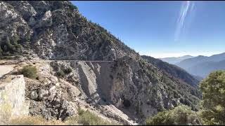 The north end of Highway 39, closed indefinitely.