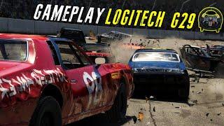 WRECKFEST AU VOLANT G29 DE LOGITECH - UNE EXPÉRIENCE IMMERSIVE