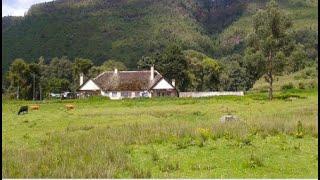 Far From Civilization in East Africa. A Remote Village in Kenya Without Roads and Communication