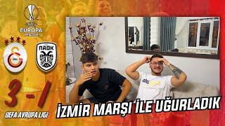 FANATİK FENERBAHÇELİLER GALATASARAY PAOK MAÇINI İZLERSE - GALATASARAY 3-1 PAOK