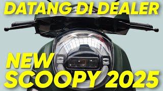 MULAI DISTRIBUSI KE DEALER - DEALER, NEW SCOOPY 2025, LANGSUNG KITA REVIEW 