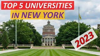 Top 5 Best Universities in New York in 2023 ... In Just ONE Minute