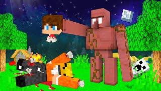 TESTUJE STRASZNY MINECRAFT! BLOOD GOLEM