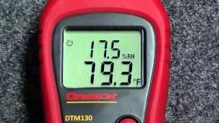 Dawson DTM130 Temperature and Humidity Meter