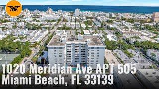 1020 Meridian Ave APT 505 Miami Beach, FL 33139 by Joanna Jimenez #compassrealty #theopesgroup