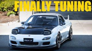 Finally Starting to Wrap up the Mazda RX7; Tuning Issues...