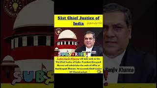 Chief Justice Of India  #shorts #chiefjustice