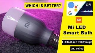 Mi LED Smart Bulb - Full Set Up with both Android and iOS [Smart Home]