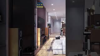 Thiết kế nội thất nhà phố hiện đại vạn người mê