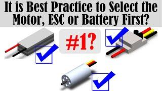 You Need to Select this RC Power System Component First