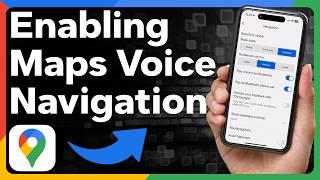 How To Enable Voice Navigation In Google Maps