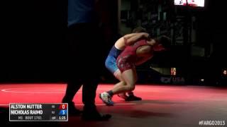 120 1st Place - Nicholas Raimo (New Jersey) vs. Alston Nutter (Wisconsin)