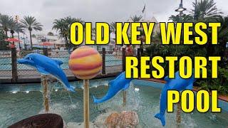 Old Key West DVC Resort Full Walkthrough Pool Tour