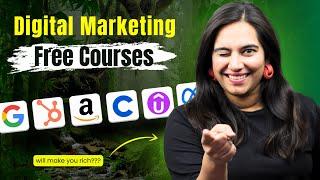 FREE Digital Marketing Courses With CERTIFICATIONS That You Should Do In 2024 