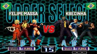 KOF 2002 - Felipe Massa vs KBECINHA FT10 Great Match