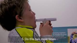 Beat Asthma - how to use a peak flow meter