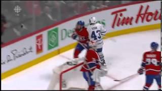 Nazem Kadri hammers Alexei Yemelin