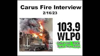 Carus Chemical Explosion and Fire Interview w resident Jamie Hicks, LaSalle, Illinois