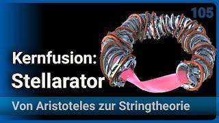 Kernfusion • Stellarator • Vor- & Nachteile ggü. Tokamak • vAzS (105) | Josef M. Gaßner