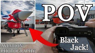  POV Aviation Photography | Airside Tour Around the Lancaster, Typhoon & the Red Arrows!