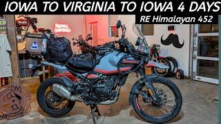 RE Himalayan 452 - 4 Day 2000 Mile Ride - Problems - Wahoo!