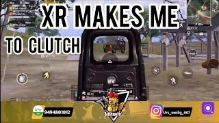 Xr Makes Me To Clutch | pubgmobile | highlights 1vs 4 | venkyyt