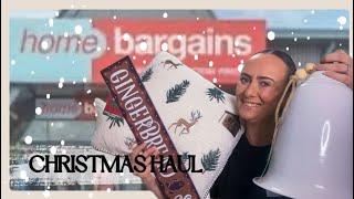 CHRISTMAS HAUL 2024 | HUGE HOME BARGAINS | STOCKING FILLERS, CHRISTMAS DECOR & MORE.... 