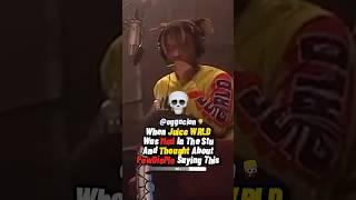 JUICE WRLD MAD IN STUDIO AND REMEMBERED PEWDIEPIE SAID THIS...