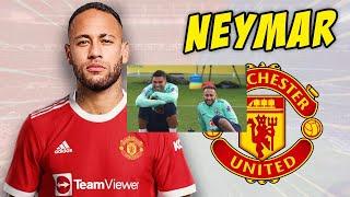 Neymar to Manchester United Casimiro Pushing deal PSG and Man Utd in Negotiation Football Transfers