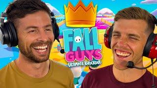 Playing FALL GUYS For The First Time (noobs bring the lols)