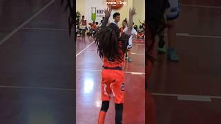 #Sniper #3s Lawrence Lil Bam Fields nails corner 3 vs Jax Legends #nailedit