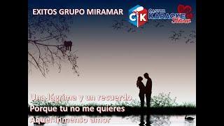 karaoke exitos grupo miramar by castor karaoke show #grupomiramar #karaokesdelayer