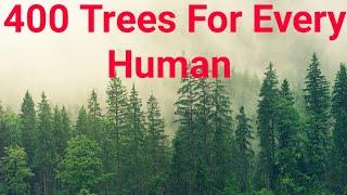 How many trees are there in the world ?