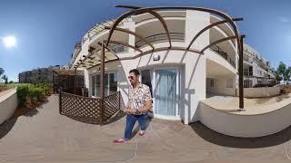 360° VR Two Bedrooms Apartment Sea View Buy Property in North Cyprus 5K Vlog Thalassa Beach Resort