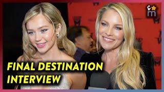 Brec Bassinger & Ali Larter Talk FINAL DESTINATION Franchise & Passing the Torch